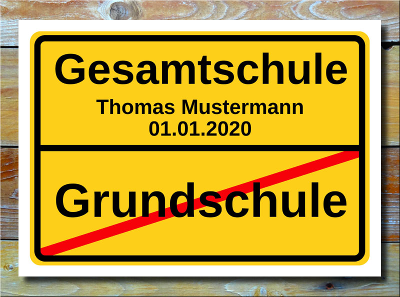 Ortsschild Grundschule Gesamtschule