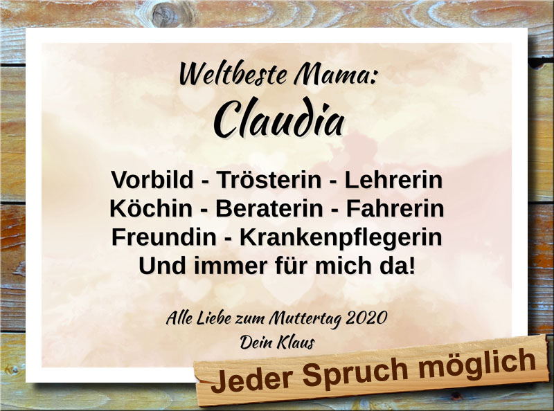 Mama immer da