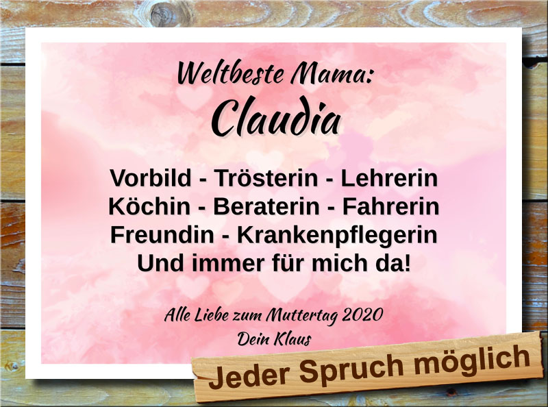 Mama immer da